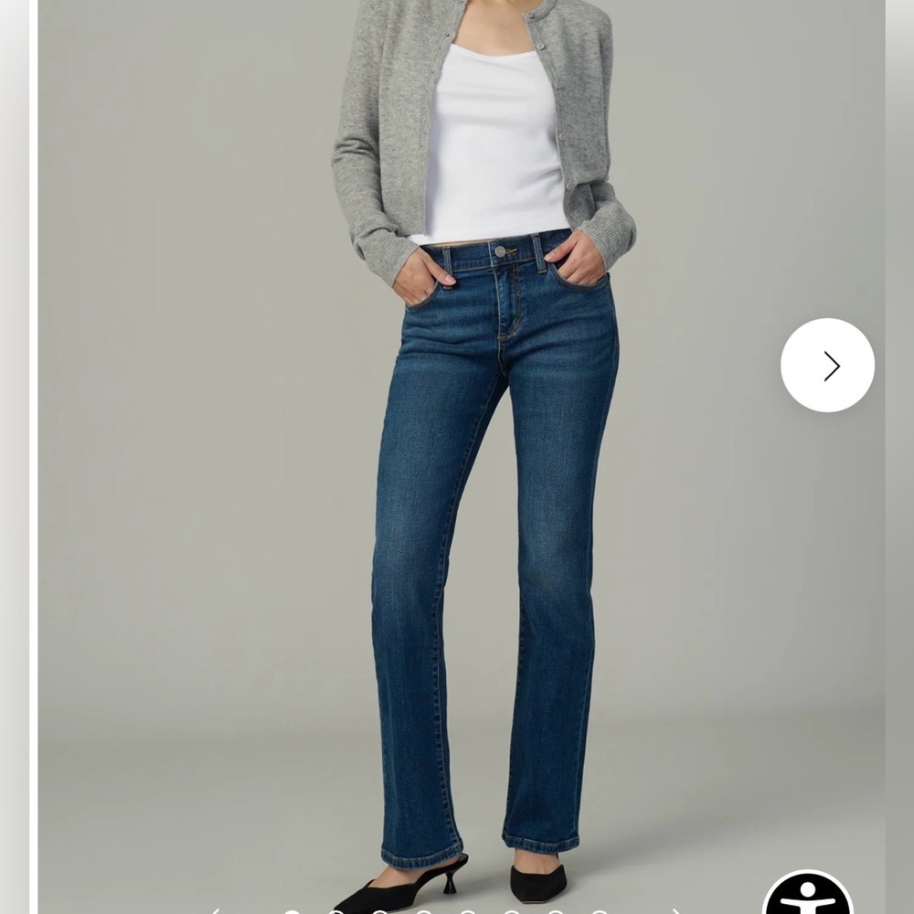 JOE’S JEANS THE PROVOCATEUR MID RISE PETITE BOOTCUT from Revolve size 10P